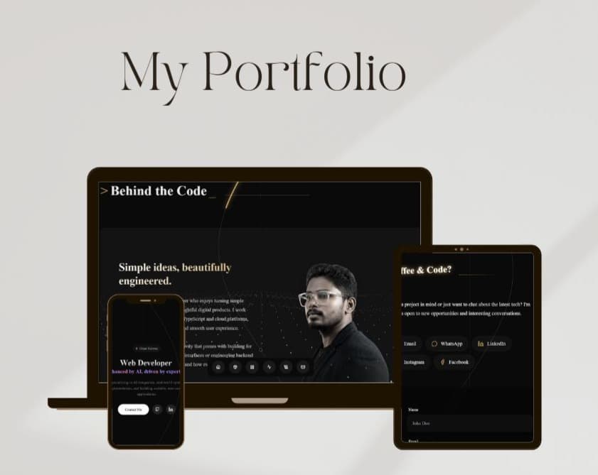 Personal Web Portfolio